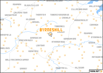 map of Byrneshill