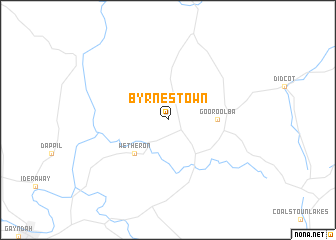 map of Byrnestown