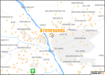 map of Byrneswood