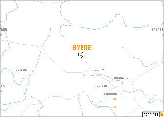 map of Byrne