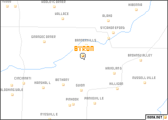 map of Byron