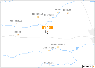 map of Byron