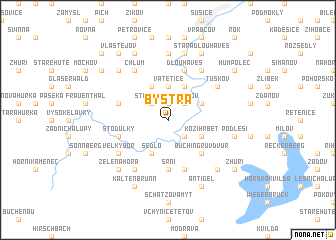 map of Bystrá