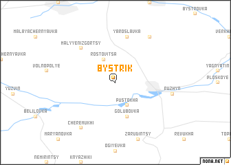 map of Bystrik