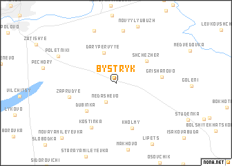 map of Bystryk