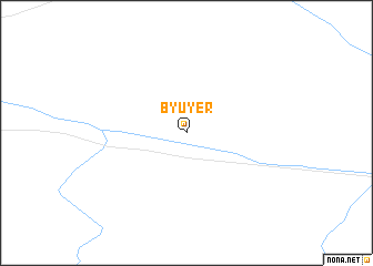 map of Byuyër