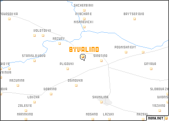 map of Byvalino