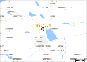 map of Byvalla