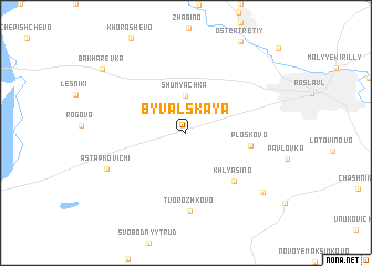 map of Byval\