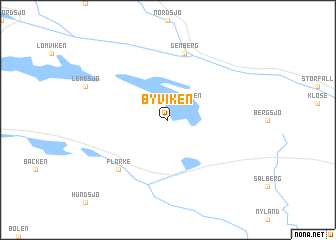 map of Byviken