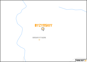 map of Byzynskiy