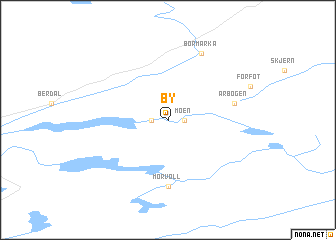 map of By