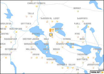 map of By