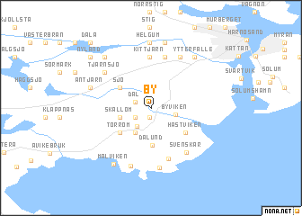 map of By