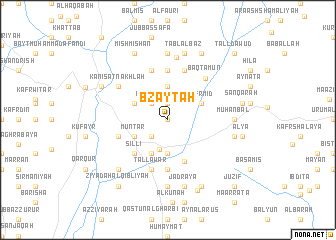 map of Bzaytah