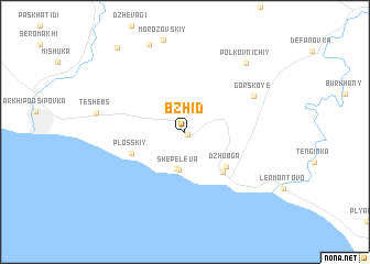 map of Bzhid