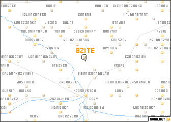 map of Bzite