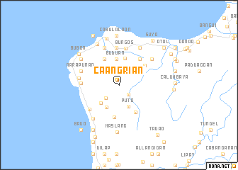 map of Caangrian