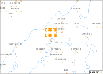 map of Caano