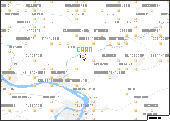 map of Caan