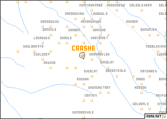 map of Caashe