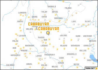 map of Cababuyan