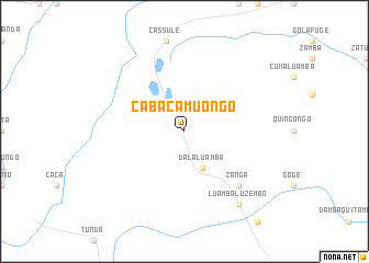 map of Cabaça Muongo