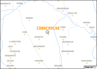 map of Cabacanche