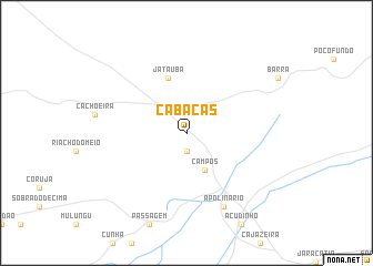 map of Cabaças