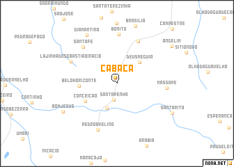 map of Cabaca