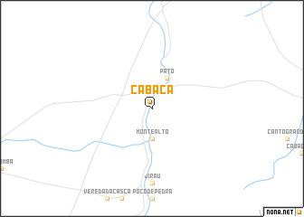 map of Cabaça