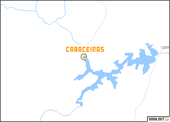 map of Cabaceiras