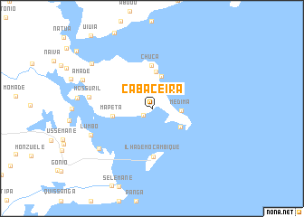 map of Cabaceira