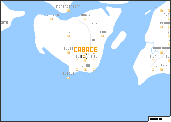 map of Cabace