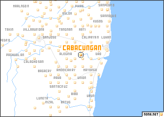 map of Cabacuñgan