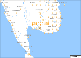 map of Cabagawan