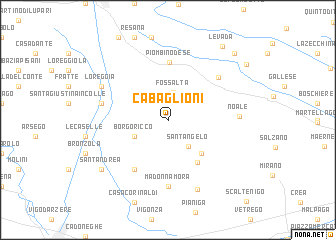 map of Ca Baglioni