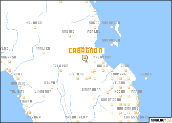 map of Cabagnon