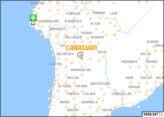 map of Cabaguan