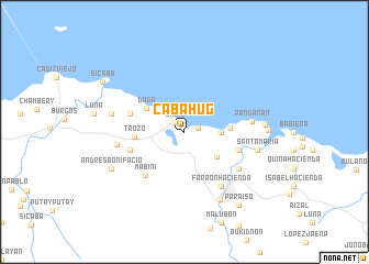 map of Cabahug