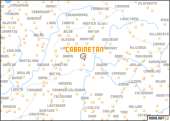map of Cabainetan