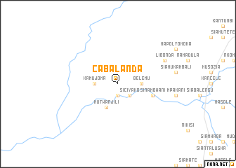 map of Cabalanda