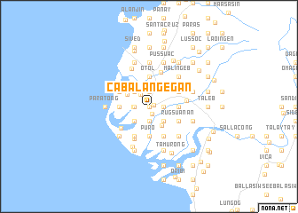map of Cabalangegan