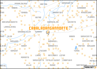 map of Cabalaoangan Norte