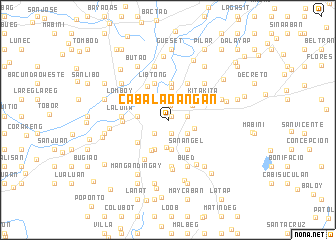 map of Cabalaoangan