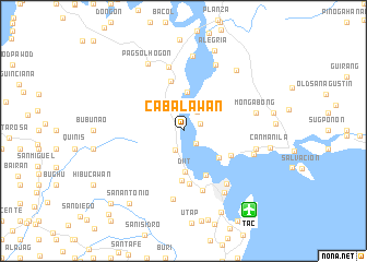 map of Cabalawan