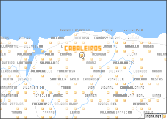 map of Cabaleiros