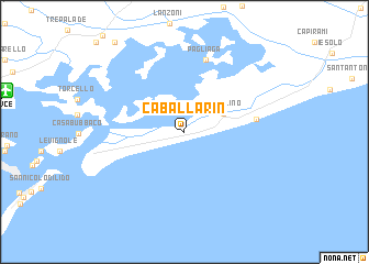 map of Cá Ballarin