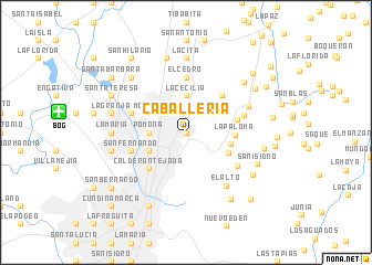 map of Caballería