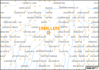 map of Caballero